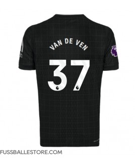 Günstige Tottenham Hotspur Micky van de Ven #37 Auswärtstrikot 2025-26 Kurzarm